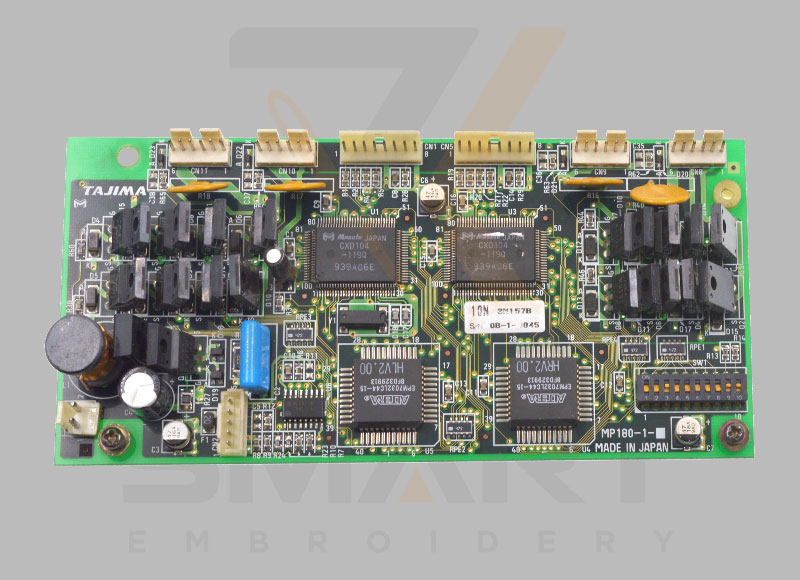 Brugt MP 180-1 Electronic Card HLV 2.00 til Tajima Single Head Embroidery Machine 0J2700101060 CL6101A60000