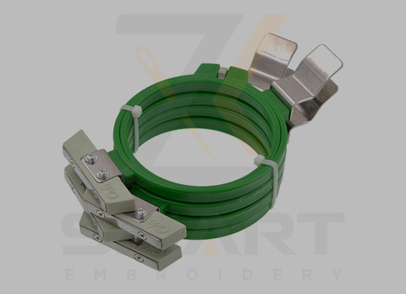 Tajima Tubular Green Frame Hoop Embroidery Machine Reservedele