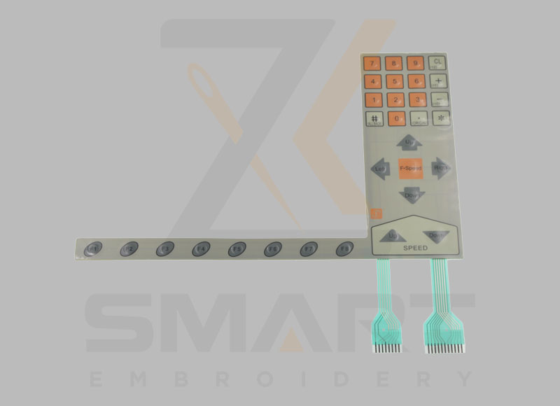 Eswf-ajm-b tastatur kontrolpanel tastaturmembranafbryder generisk swf b broderingsmaskine reservedele