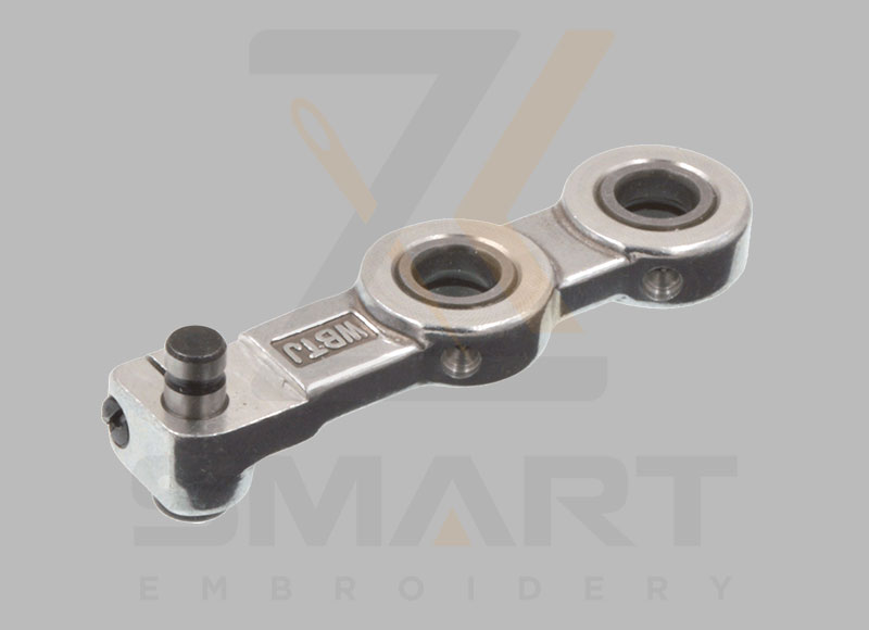 A04LS Square Steel Bushing Needle Bar Driving Lever til broderimaskine Reservedele Tilbehør