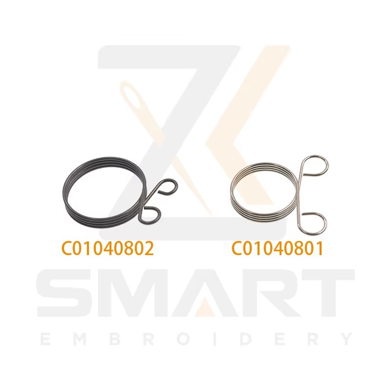 Upper Thread Hook Return Spring JE0501000000 til Tajima Embroidery Machine Parts C01040801 C01040802