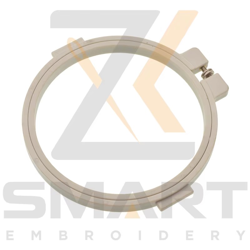 5 stykker broderi bøjle runde 12# 15# 18# med ører Broderi Machine Parts D020102-12GY D020102-15GY D020102-18GY