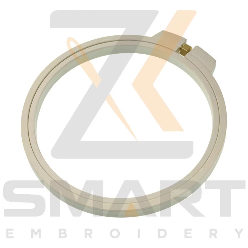 10 stykker Broderi Hoop Round Type #11 Broderi Maskindele D020101-11GY
