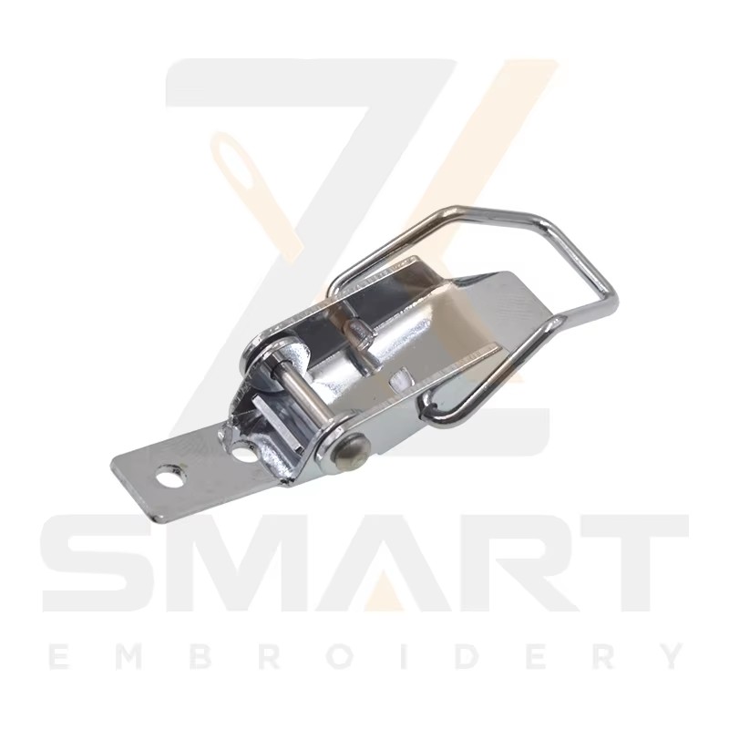 Hasp 0G4130140A12 Pinch Lock Buckle Set til Cap Frame Drive Presser Lid Tajima SWF kinesiske Embroidery Machine Parts D030302