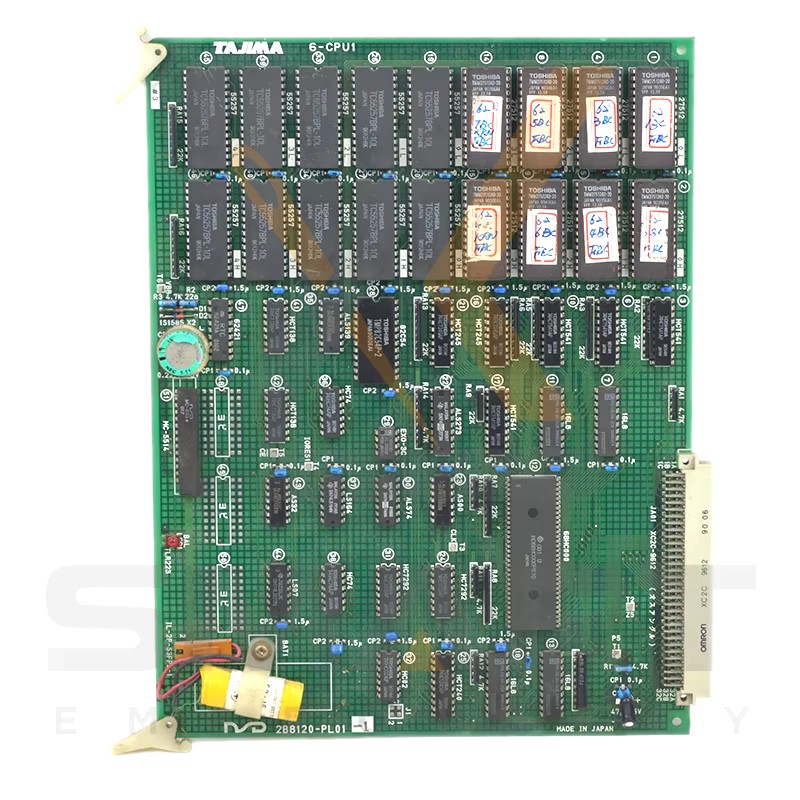 Brugte Tajima Board 6-CPU1 Embroidery Machine Parts ETJ-6-CPU1