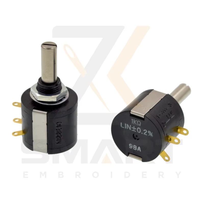 Potentiometer M22E10 1K til Tajima SWF Chinese Embroidery Machine Parts