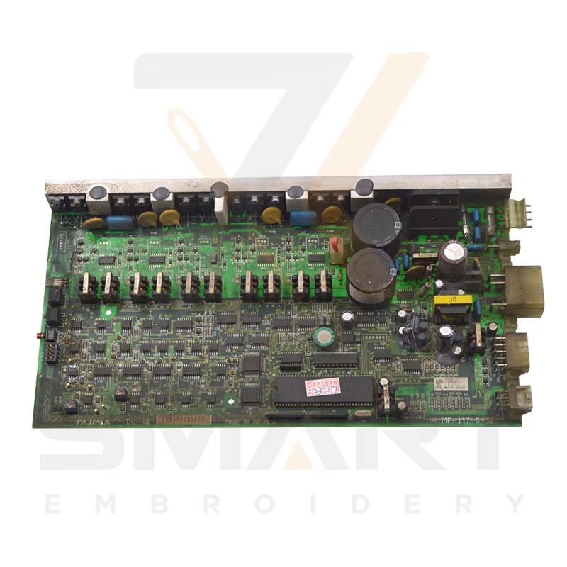 Brugte TAJIMA DU10 Driver Board MP117 0J2201000090 0J2201000091 0J2204900000 EH5404000000 EH5404060000 Embroidery Machine dele