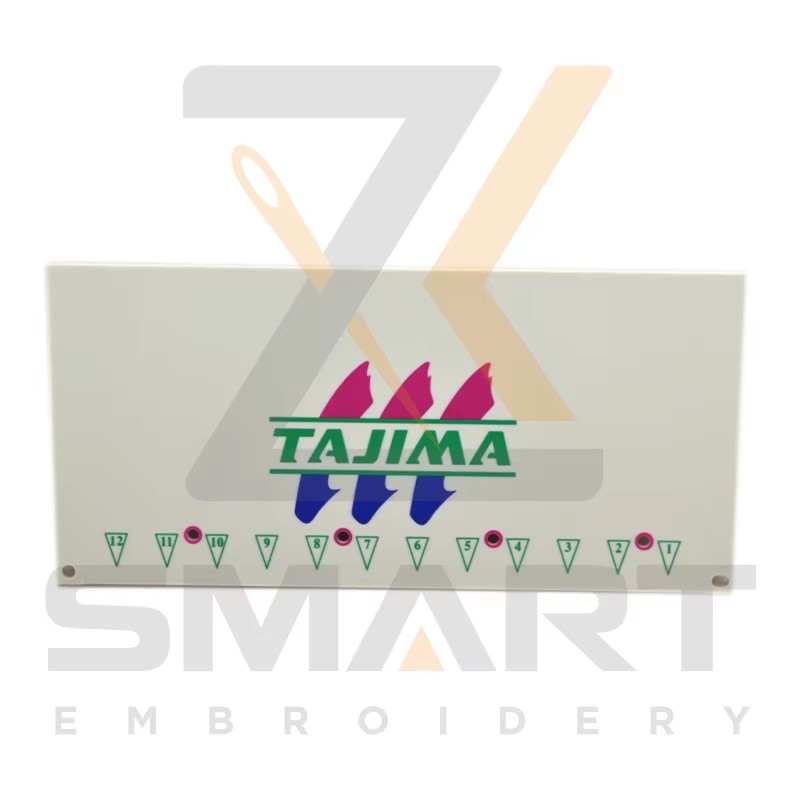 Ansigtsplade FN0622021200 til 12 farver Tajima Embroidery Machine Parts T0302-TJ12