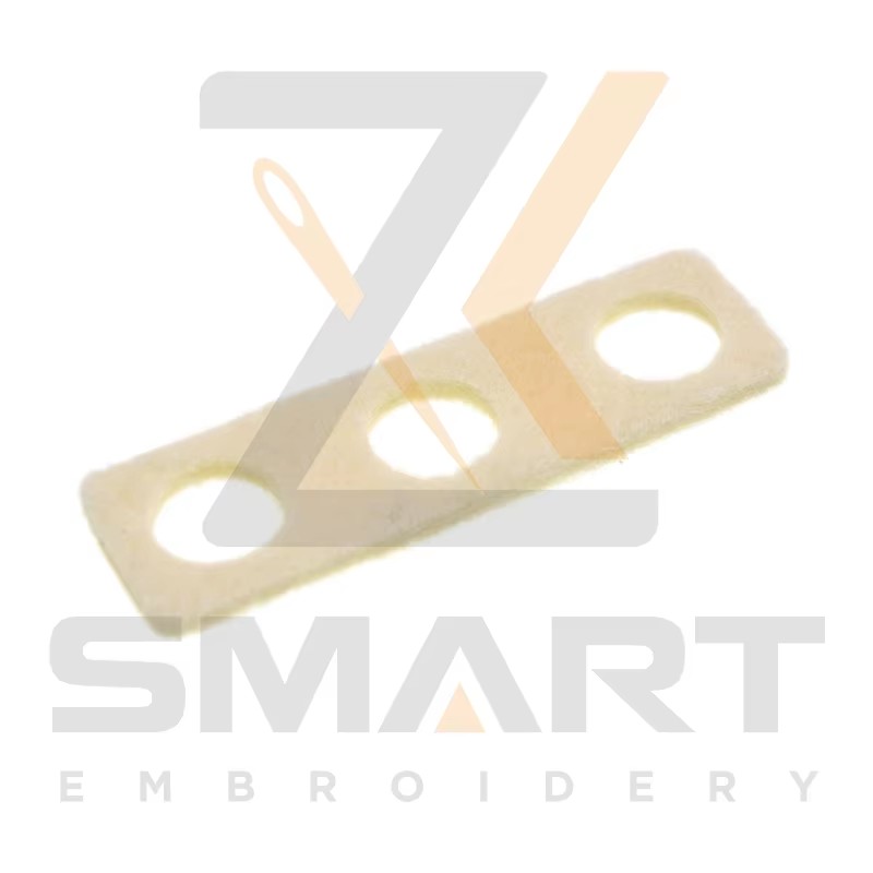 100 stk. Topkvalitet 3 huller Felt Pakning til Tajima Embroidery Machines N0205-2*3/TJ