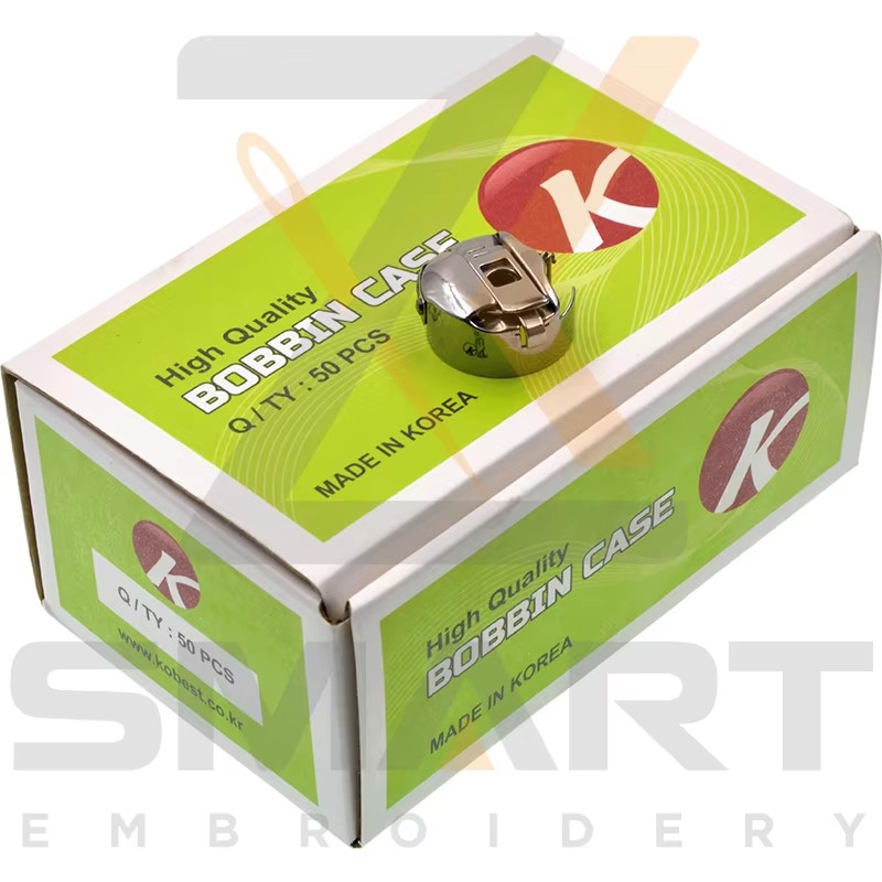 1.6 KOBEST Bobbin Case For Semi Jumbo Rotary Hook Tajima Barudan SWF Kinesisk Embroidery Machine Parts R02KB-1.6