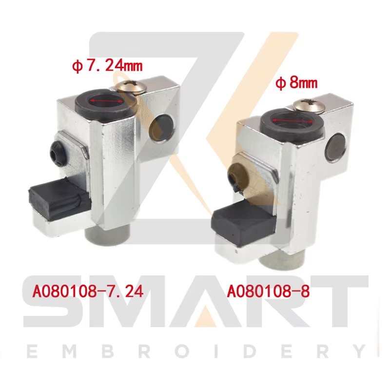 SWF Presser Foot Reciprocator Embroidery Machine Parts 7.24MM Og 8MM Diameter Rør A080108-7.24 A080108-8