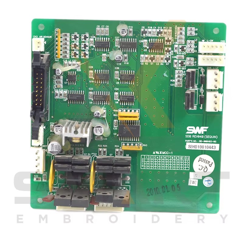 Brugte Original SWF Board BD-000403 Embroidery Machine Parts ESWF-BD-000403