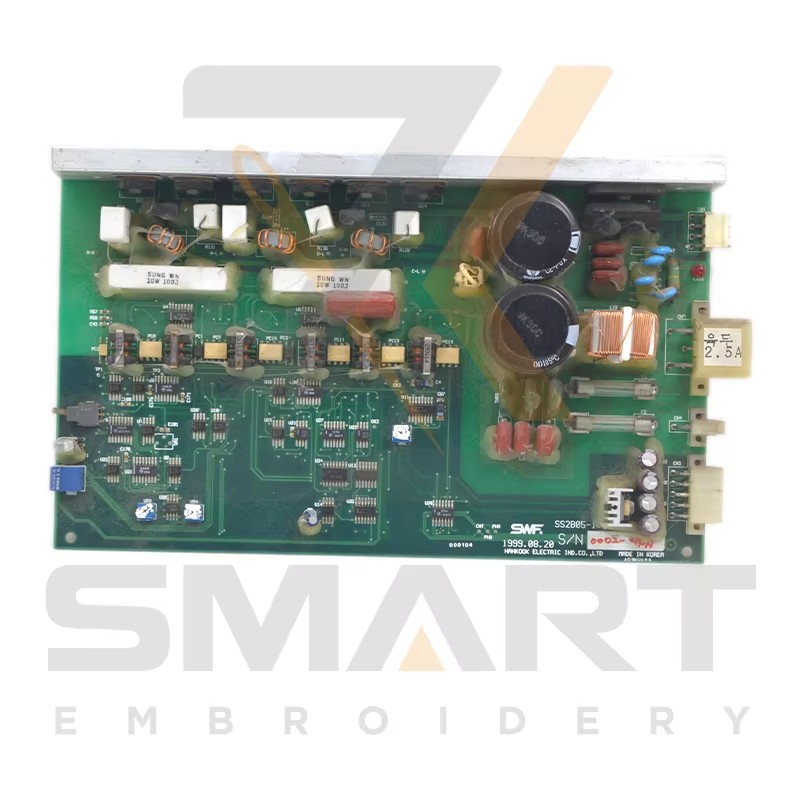 Brugte SWF SS2B05-1 X Y Driver Board til 6 hoveder A-serien Embroidery Maskiner ESWF-SS2B05-1-U