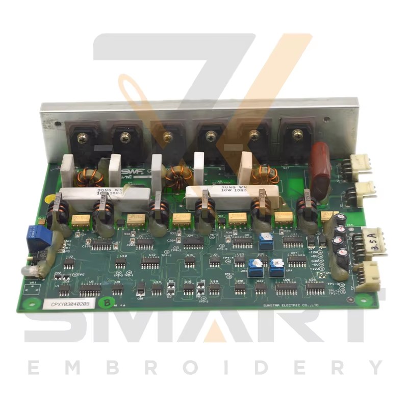 Brugte SWF XY Driver Board CPT XYDRV03 SWF Embroidery Machine Parts ESWF-CPT-XYDRV03-U