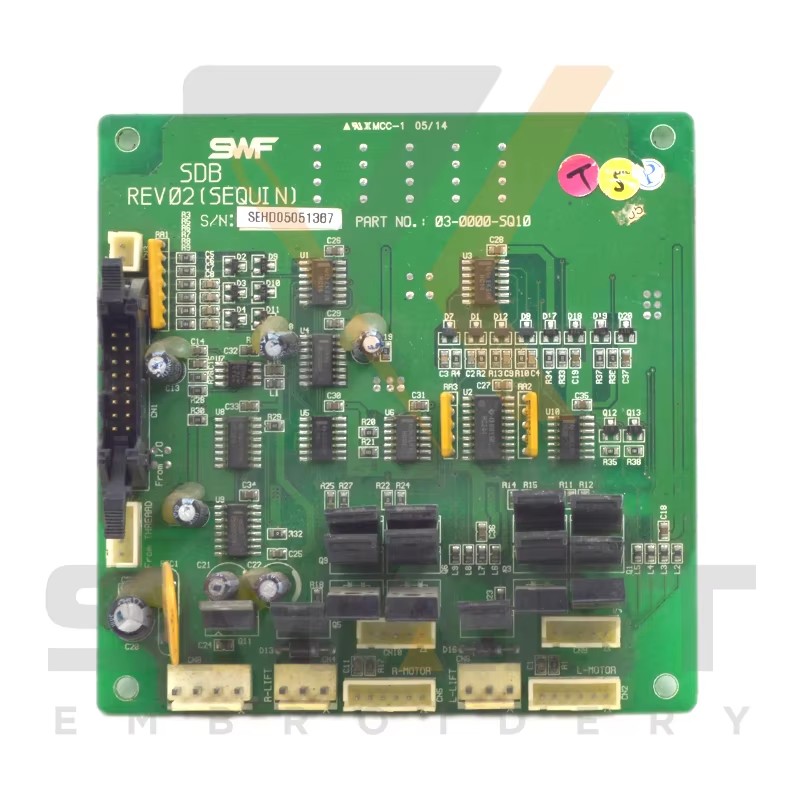Brugte SWF Card 03-0000-SQ10 Embroidery Machine Parts ESWF-03-0000-SQ10-U