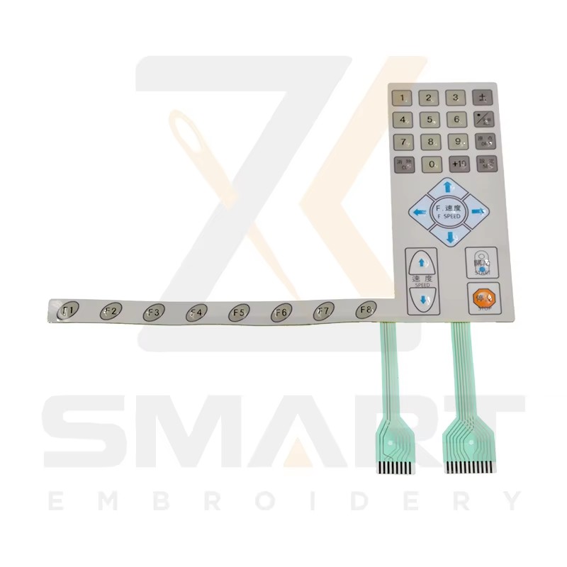 SWF Embroidery Machine Parts Keypad Control Panel Membrane Keyboard til D G