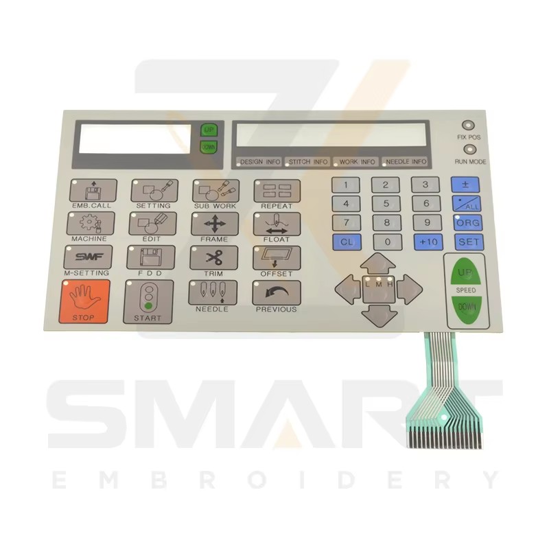 GP-047408 10003AAT10 Keyboard Keypad SWF Embroidery Machine dele