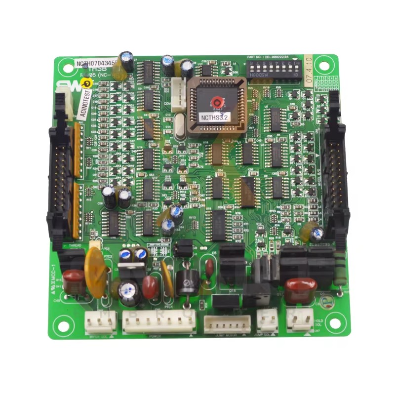 Brugte originale SWF BD-000222 kort med Jump Motor Connector Embroidery Machine dele ESWF-BD-000222-U