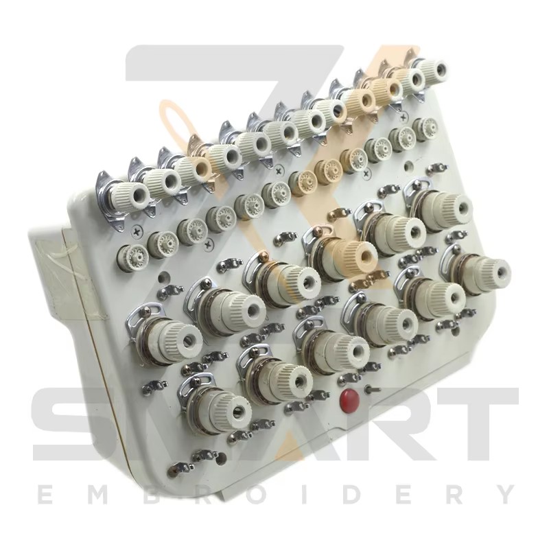 Brugte 12 farver SWF spændingsbasenhed Assy med sensorplader inde for HB SA-serien Embroidery Machines T01SWF1202-U