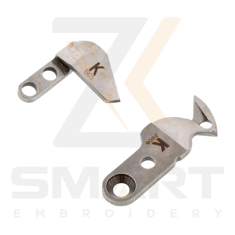 Kinesisk Tube Embroidery Machine Flytbar & Fast Kniv