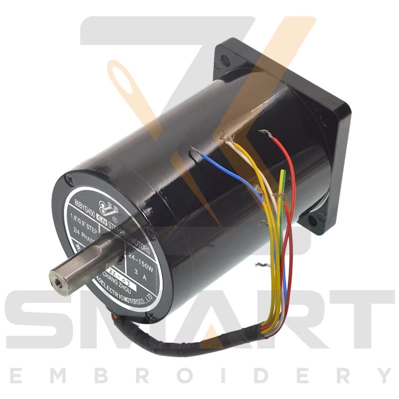 Y Axis Motor 86BYG450AH Kinesisk Embroidery Machine Dele EDH03JB-86BYG450CH