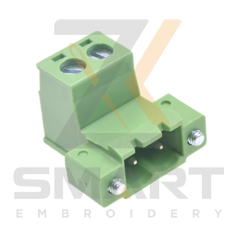 10 stk. L type 2 pins mandlig tilslutning til embroidery machine driver dele E12-CZ-L2-M