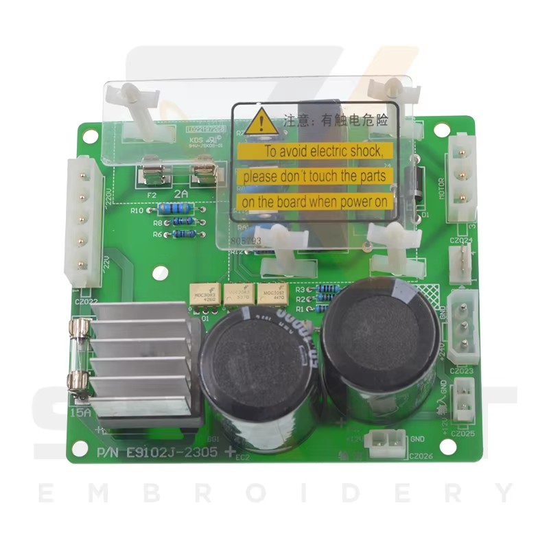 DAHAO E9102 Power Board kort kinesiske Embroidery Machine dele EDH04-E9102-C