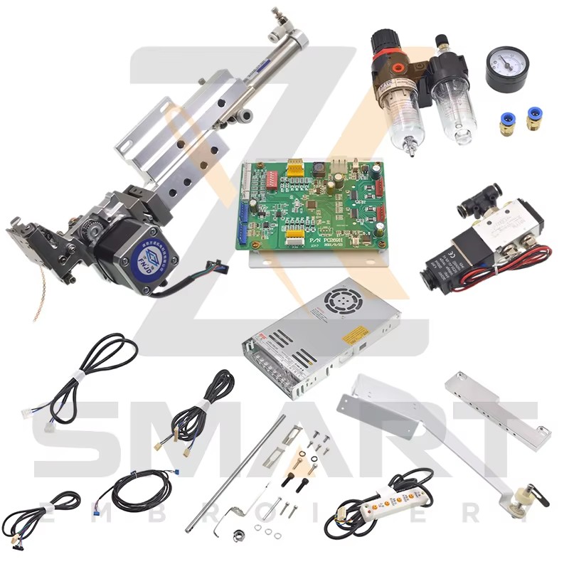 Sequin Device Kit Venstre Side Kinesiske Embroidery Machinery Parts S07004-L/KIT