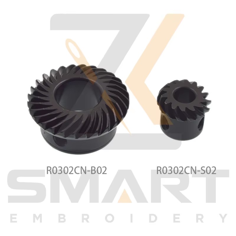 Rotary Hook Bevel Gear Couple Til Kinesiske Højhastighed Embroideringsmaskiner R0302CN-B02 R0302CN-S02