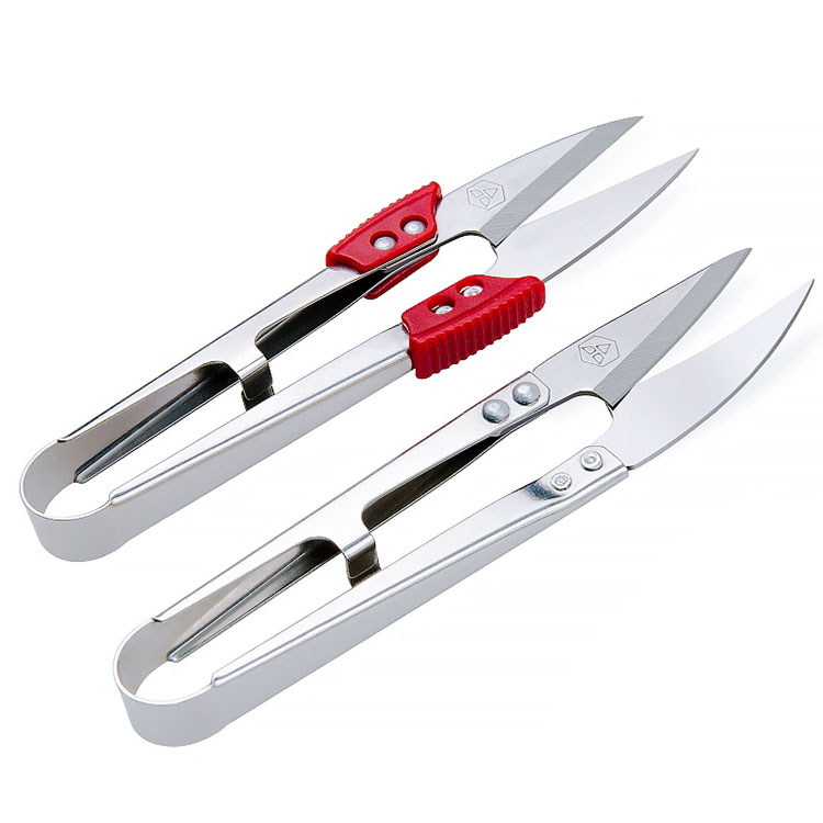 Bending garn skiver, rustfrit stål curling hoved skiver, tråd ender sying, broderi, trimning, små skiver til husholdningsbrug uden kilder