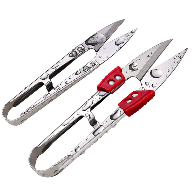 Størrelse alle rustfrit stål garn skære hoved, trimme kryds stitch sy broderi små skiver